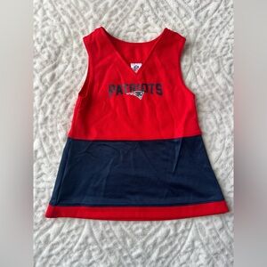 NFL Toddler Girl Patriots Mesh Dress Size 2T